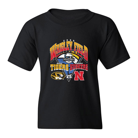 Nebraska - NCAA Women's Volleyball : Andi Jackson - Mizzou vs Nebraska Youth T-Shirt-0