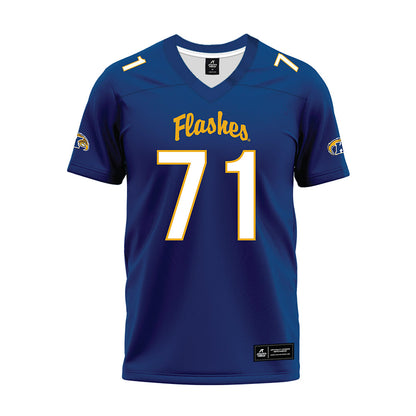 Kent State - NCAA Football : Liam Dalton - Navy Premium Football Jersey-0