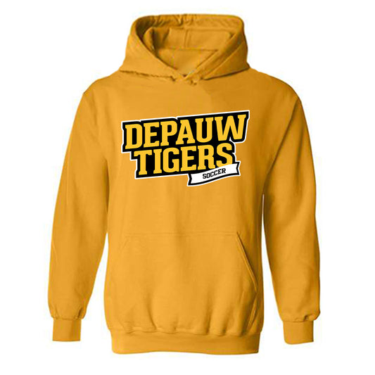 DePauw - NCAA Women's Soccer : Adalynn Fledderman - Classic Shersey Hooded Sweatshirt-0