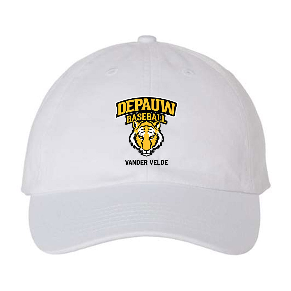 DePauw - NCAA Baseball : Owen Vander Velde - Dad Hat-0