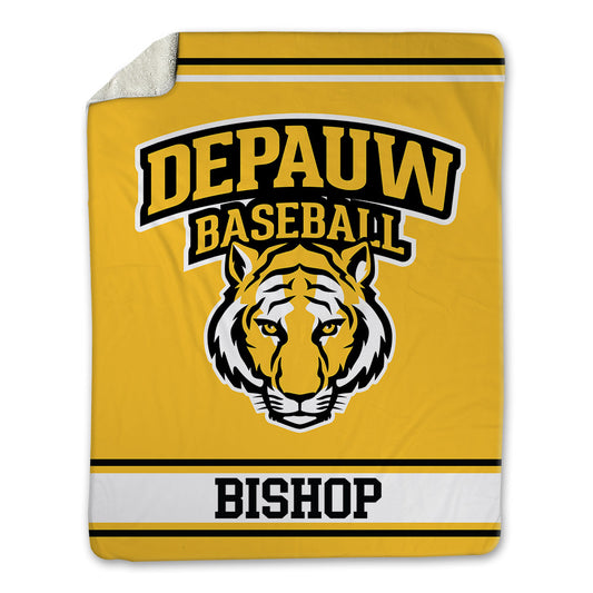 DePauw - NCAA Baseball : Henry Bishop - Blanket-0