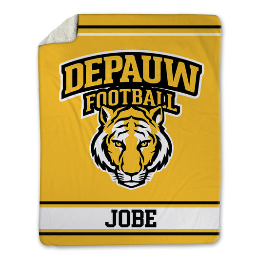 DePauw - NCAA Football : AJ Jobe - Blanket-0
