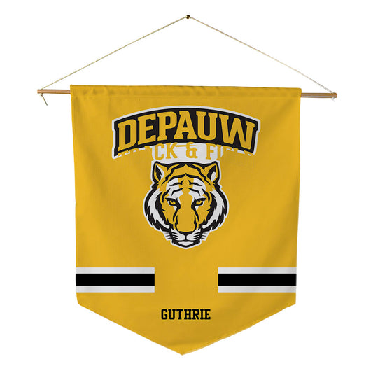 DePauw - NCAA Men's Track & Field : Dylan Guthrie - Pennant - 18" x 21"-0