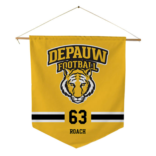 DePauw - NCAA Football : Jack Roach - Pennant - 18" x 21"-0