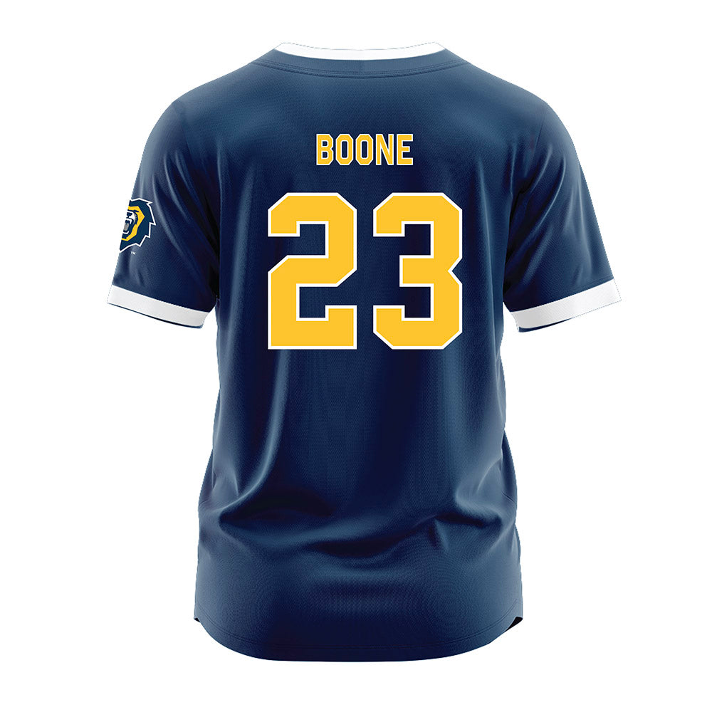Vanguard - NCAA Softball : Makayla Boone - Navy Jersey-1