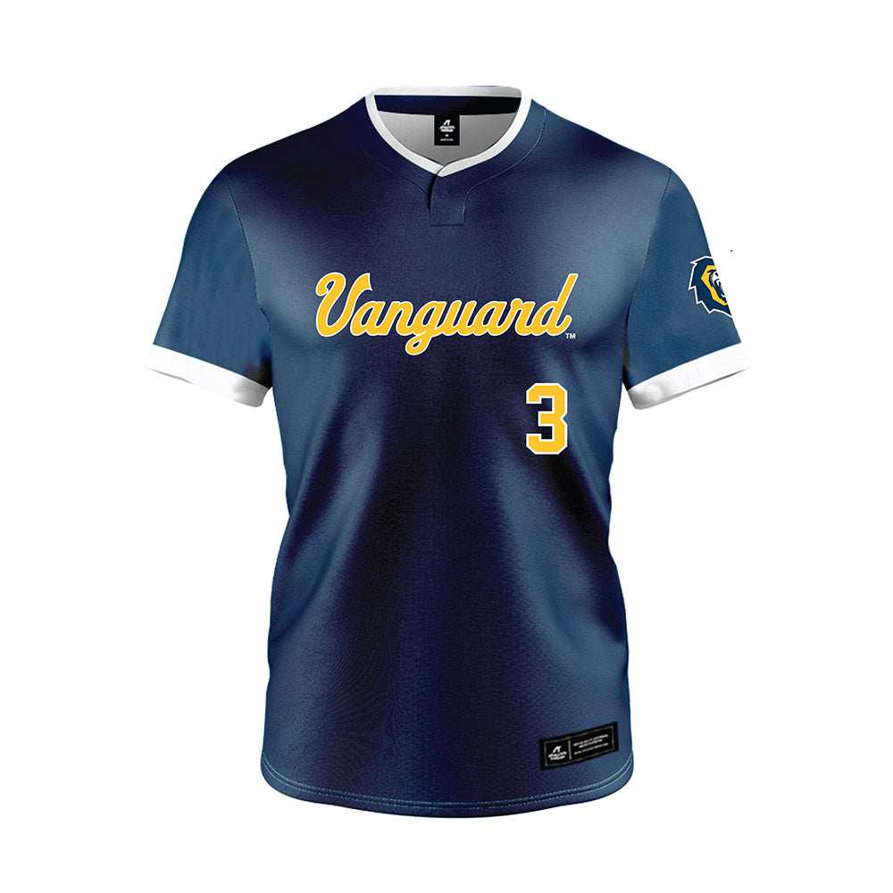 Vanguard - NCAA Softball : Preslee Brower - Navy Jersey-0