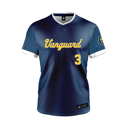 Vanguard - NCAA Softball : Preslee Brower - Navy Jersey-0
