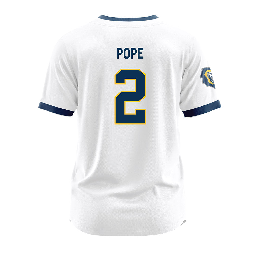 Vanguard - NCAA Softball : Tiffany Pope - White Jersey-1