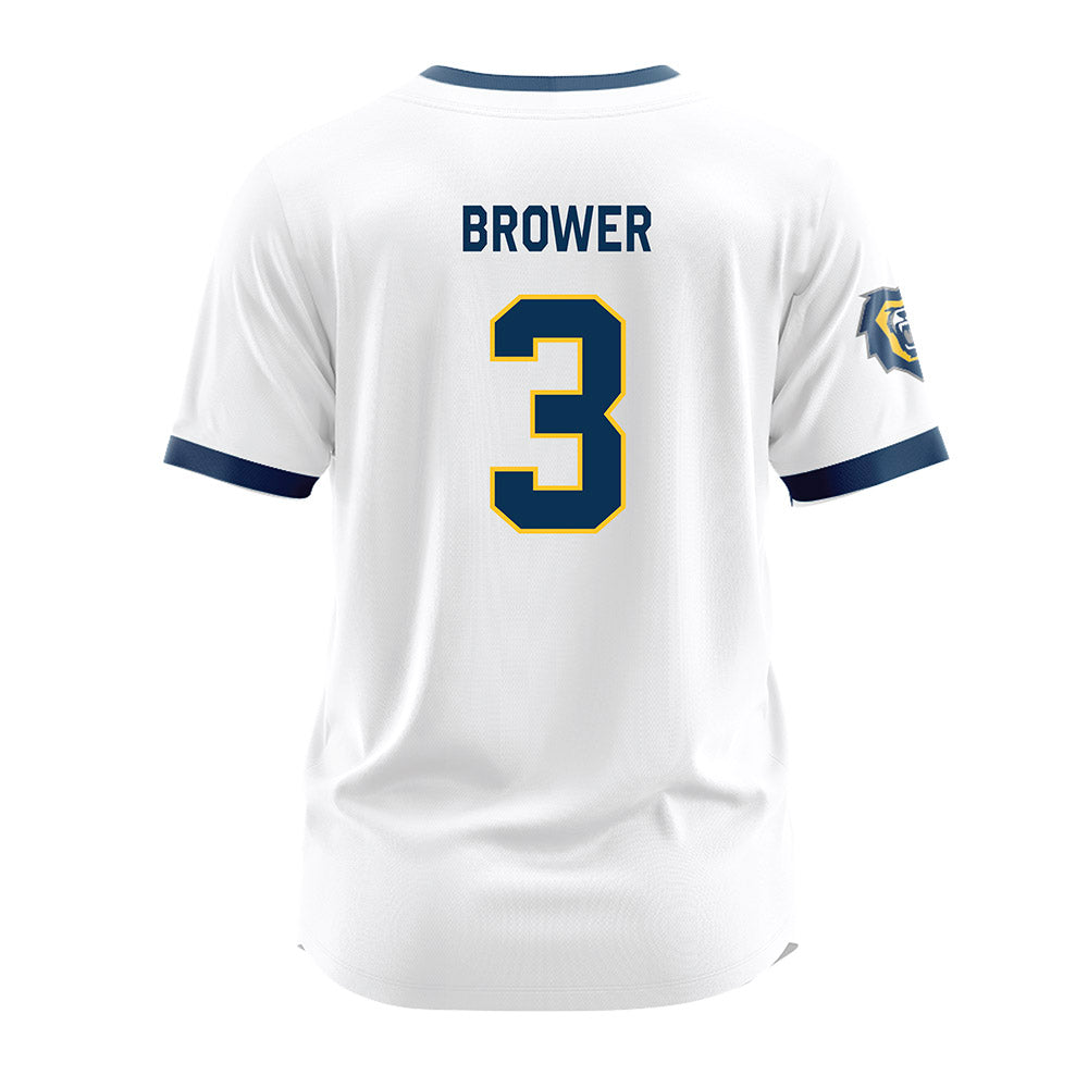 Vanguard - NCAA Softball : Preslee Brower - White Jersey-1