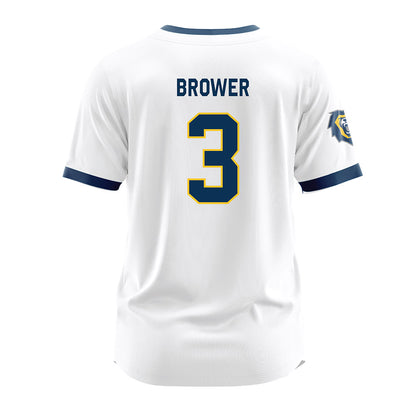 Vanguard - NCAA Softball : Preslee Brower - White Jersey-1