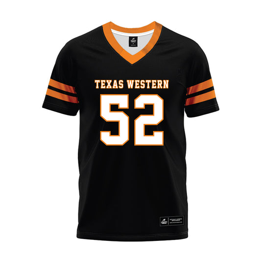 UTEP - NCAA Football : Jackson Bradley - Black Premium Football Jersey-0