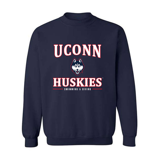 UConn - NCAA Women's Swimming & Diving : Ruth Spiegel - Classic Shersey Crewneck Sweatshirt-0