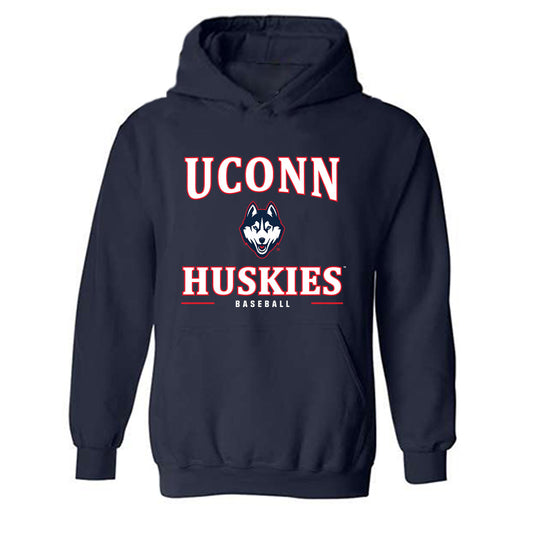 UConn - NCAA Baseball : Chris Cancel - Classic Shersey Hooded Sweatshirt-0