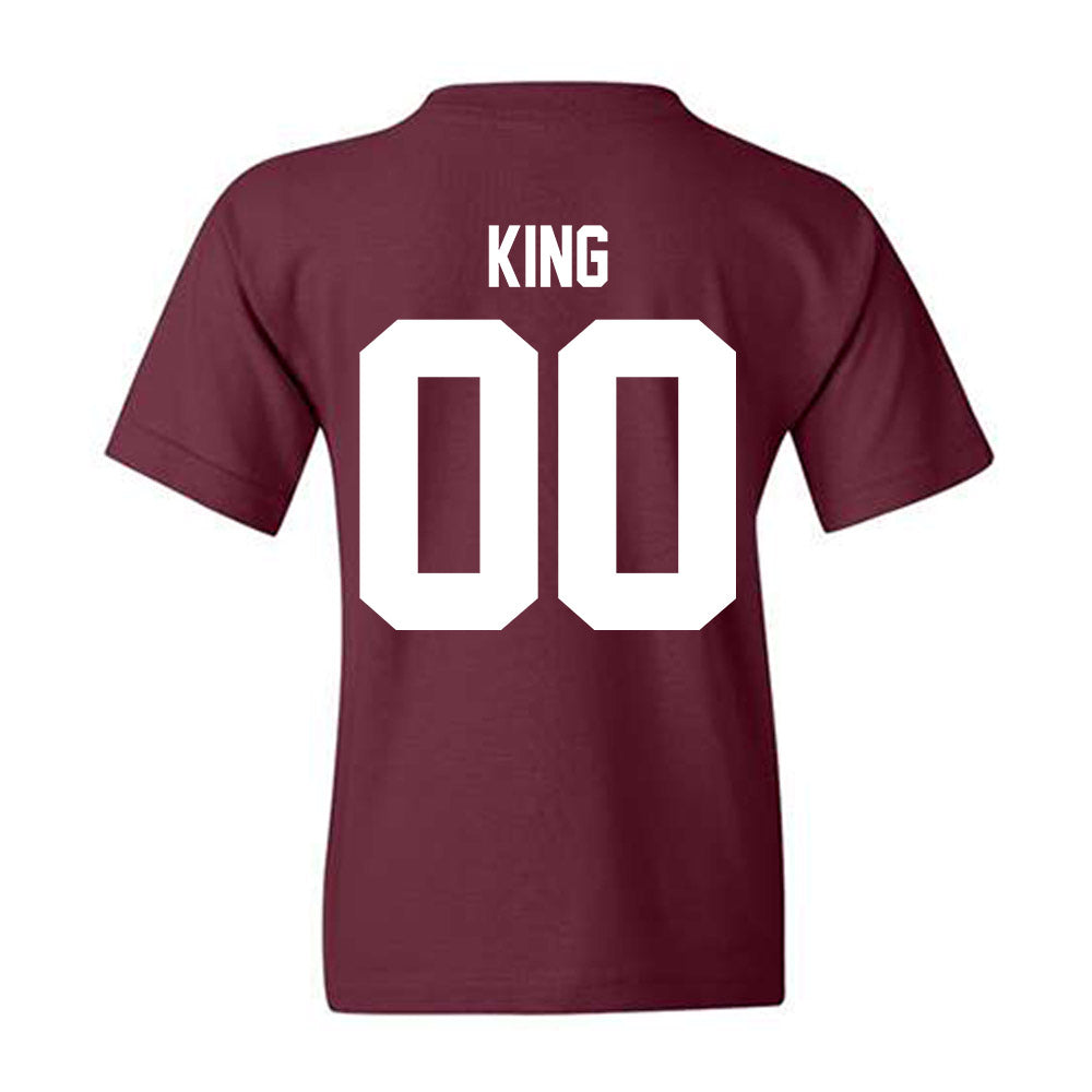 Texas A&M - NCAA Baseball : Cayden King - Classic Shersey Youth T-Shirt-1