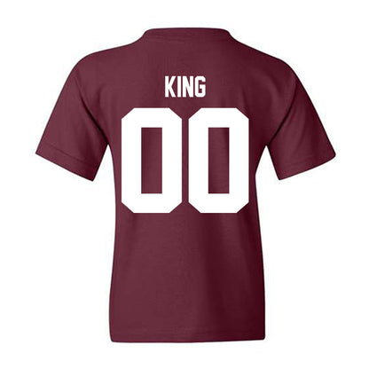 Texas A&M - NCAA Baseball : Cayden King - Classic Shersey Youth T-Shirt-1