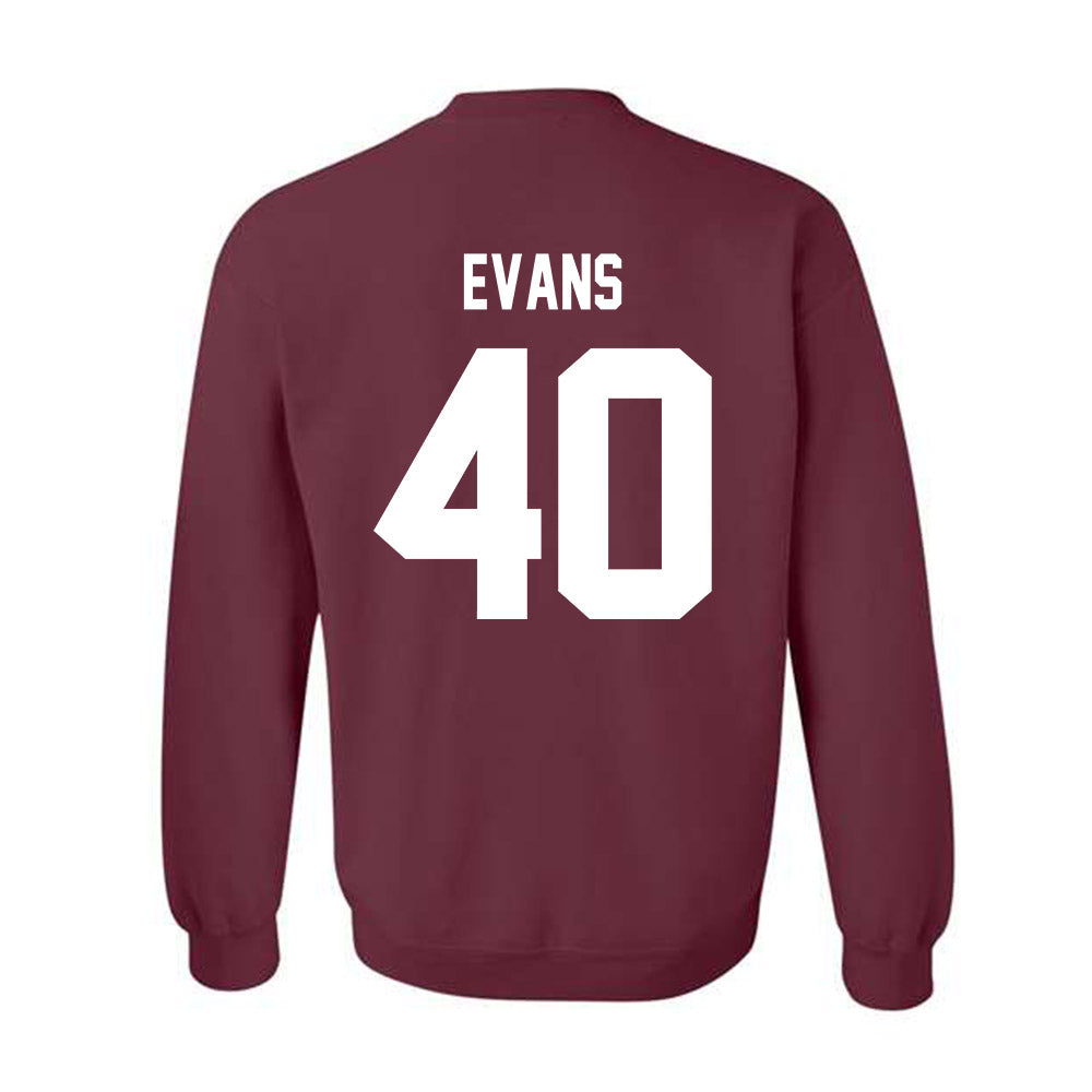 Texas A&M - NCAA Football : Gray Evans - Classic Shersey Crewneck Sweatshirt-1