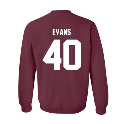 Texas A&M - NCAA Football : Gray Evans - Classic Shersey Crewneck Sweatshirt-1