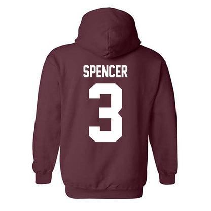 Texas A&M - NCAA Softball : Trinitey Spencer - Classic Shersey Hooded Sweatshirt-1