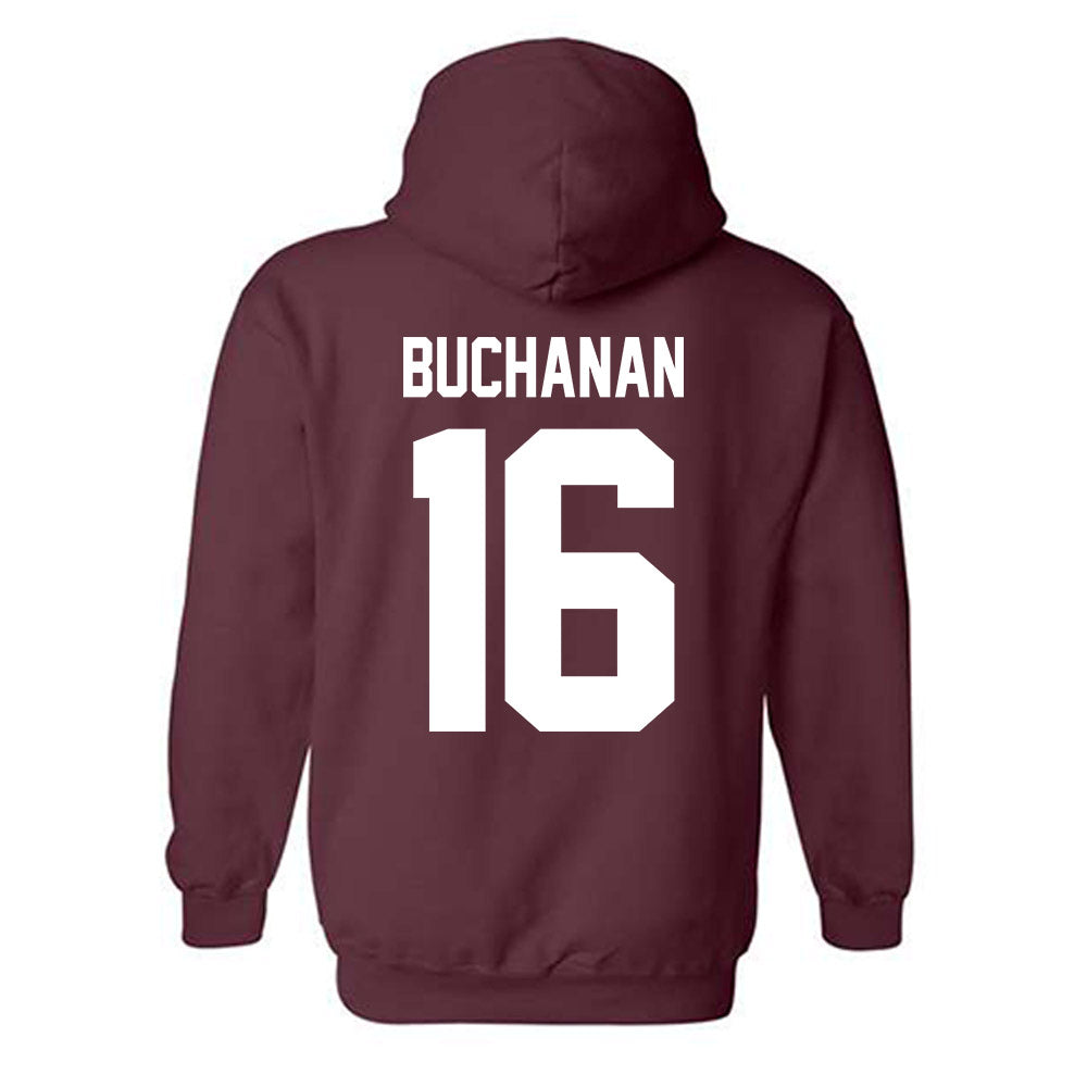 Texas A&M - NCAA Women's Soccer : Trinity Buchanan - Classic Shersey Hooded Sweatshirt-1