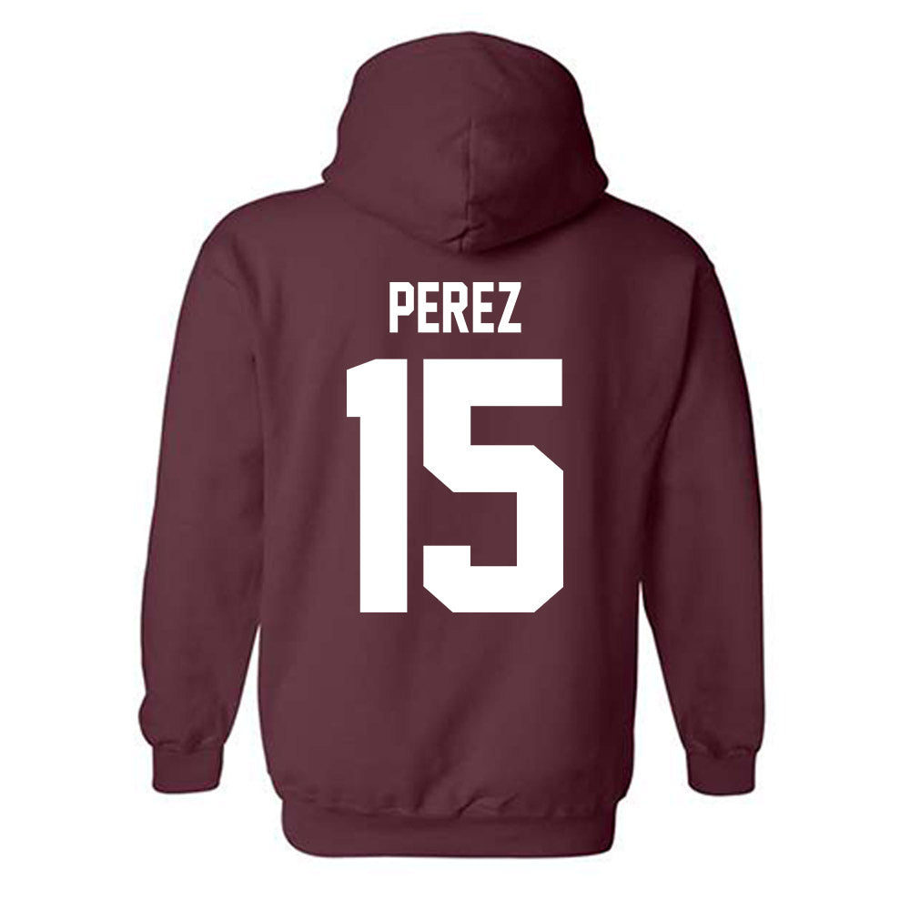 Texas A&M - NCAA Softball : Larisa Perez - Classic Shersey Hooded Sweatshirt-1