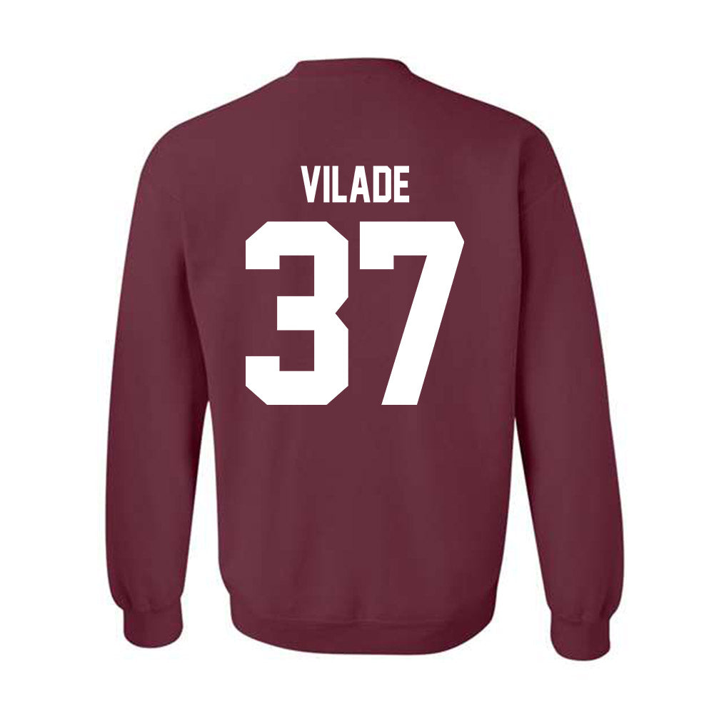 Texas A&M - NCAA Baseball : Trent Vilade - Classic Shersey Crewneck Sweatshirt-1