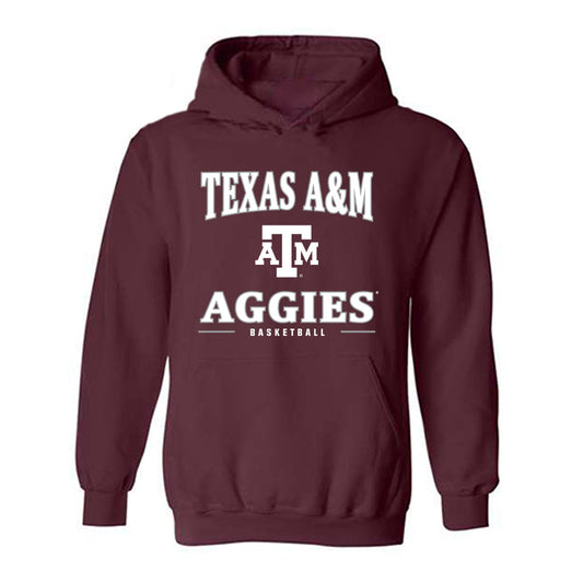 Texas A&M - NCAA Women's Basketball : Ibifaa Azogu - Classic Shersey Hooded Sweatshirt-0