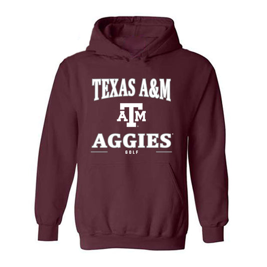 Texas A&M - NCAA Women's Golf : Natalie Yen - Classic Shersey Hooded Sweatshirt-0