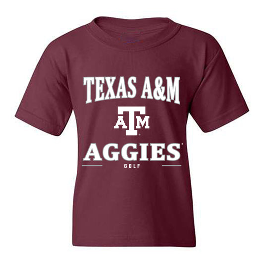 Texas A&M - NCAA Women's Golf : Cayetana Fernandez - Classic Shersey Youth T-Shirt-0