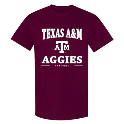 Texas A&M - NCAA Softball : Micaela Wark - Classic Shersey T-Shirt-0