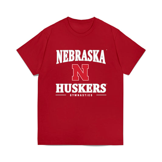 Nebraska - NCAA Men's Gymnastics : Wyatt Reynolds - Classic Shersey Heavy Cotton™ T-Shirt-0