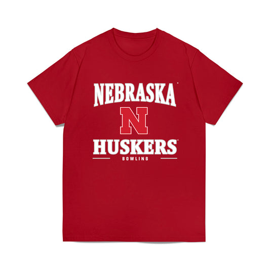 Nebraska - NCAA Women's Bowling : Desiree Buchert - Classic Shersey Heavy Cotton™ T-Shirt-0