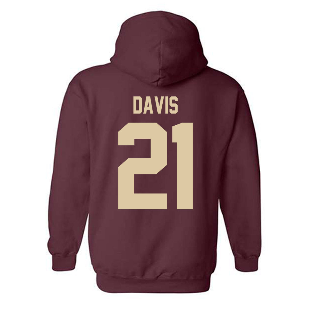 Boston College - NCAA Baseball : Champ Davis - Hooded Sweatshirt-1