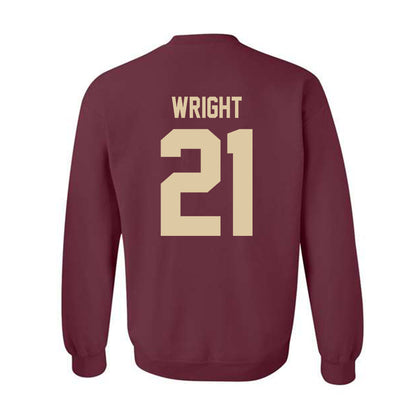 Boston College - NCAA Women's Soccer : Anndi Wright - Classic Shersey Crewneck Sweatshirt-1