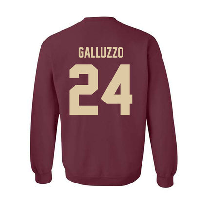 Boston College - NCAA Men's Soccer : Devon Galluzzo - Crewneck Sweatshirt-1