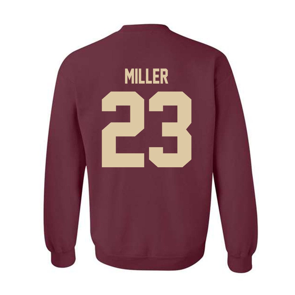 Boston College - NCAA Baseball : Brady Miller - Crewneck Sweatshirt-1