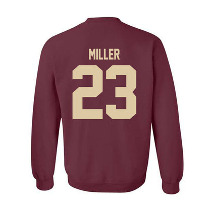 Boston College - NCAA Baseball : Brady Miller - Crewneck Sweatshirt-1