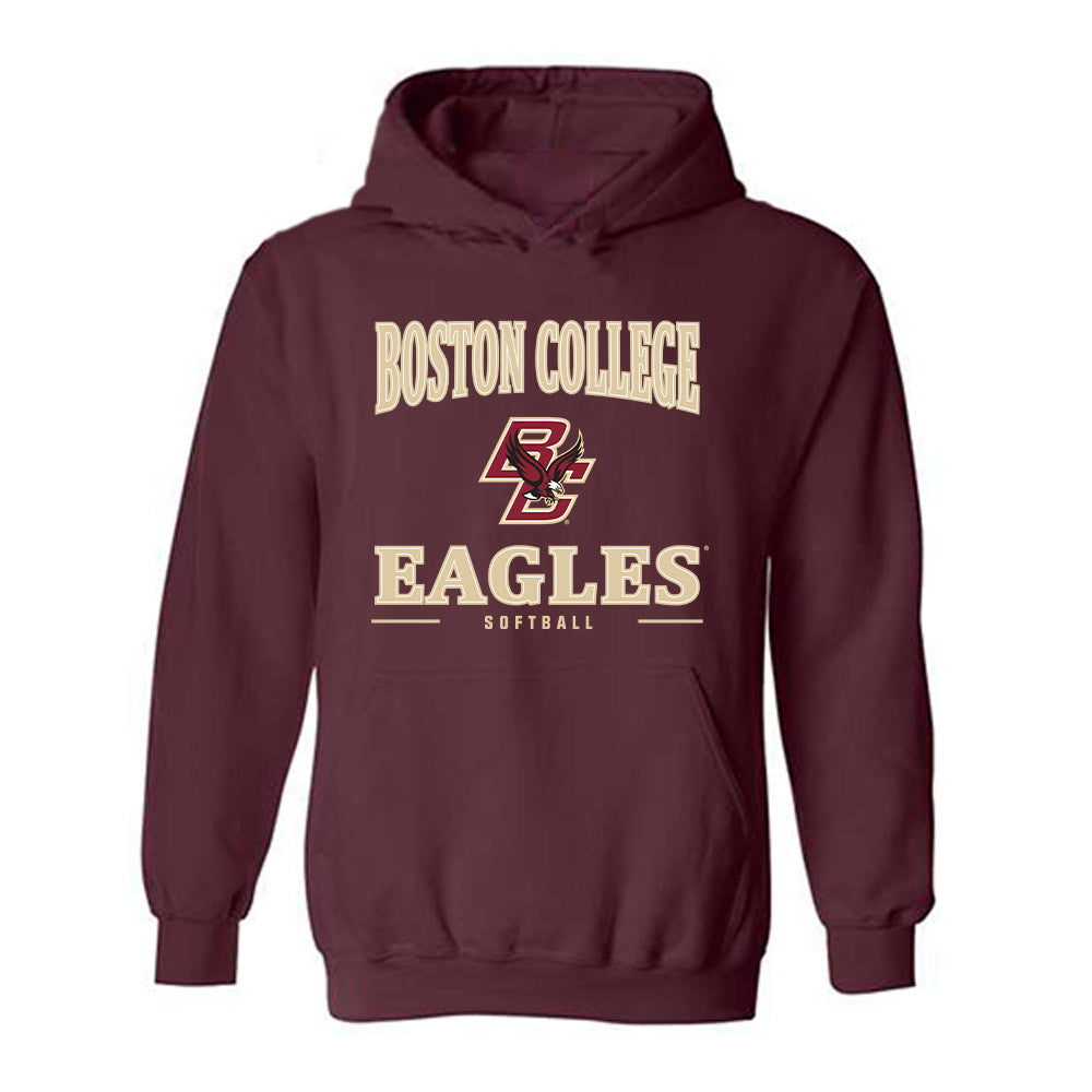 Boston College - NCAA Softball : Sophia Bertorelli - Hooded Sweatshirt-0