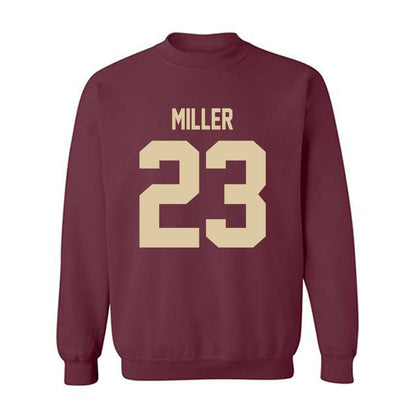 Boston College - NCAA Baseball : Brady Miller - Crewneck Sweatshirt-0