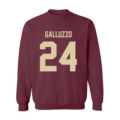 Boston College - NCAA Men's Soccer : Devon Galluzzo - Crewneck Sweatshirt-0