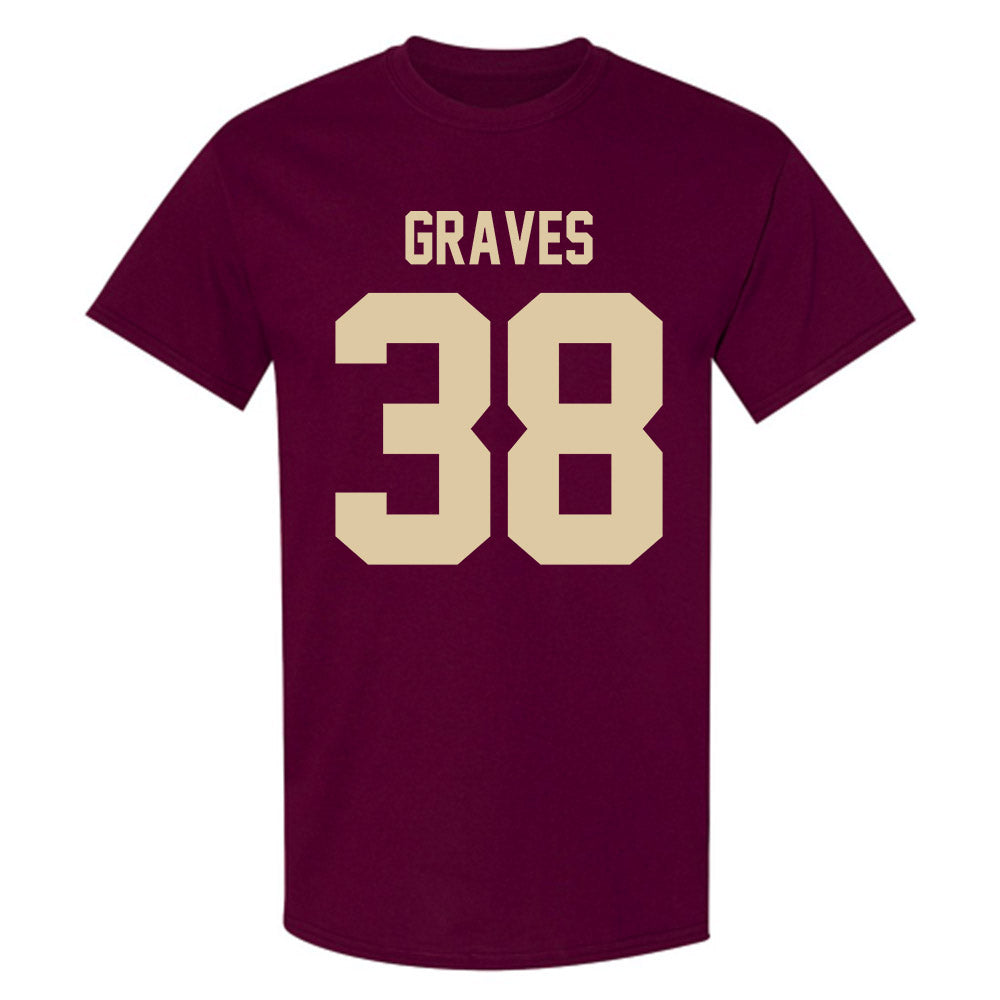Boston College - NCAA Football : Will Graves - T-Shirt-0