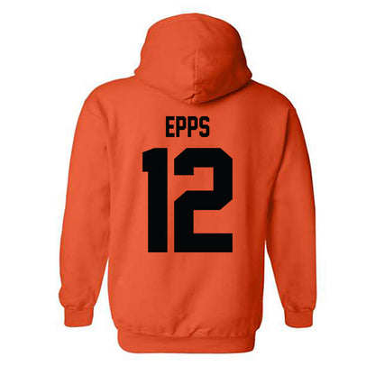 Oklahoma State - NCAA Football : Cameron Epps - Classic Shersey Hooded Sweatshirt-1