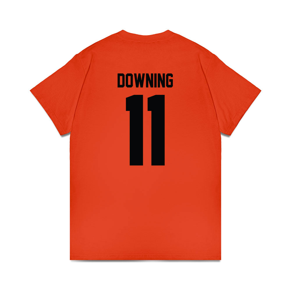 Oklahoma State - NCAA Softball : Preslee Downing - Classic Shersey Heavy Cotton™ T-Shirt-1