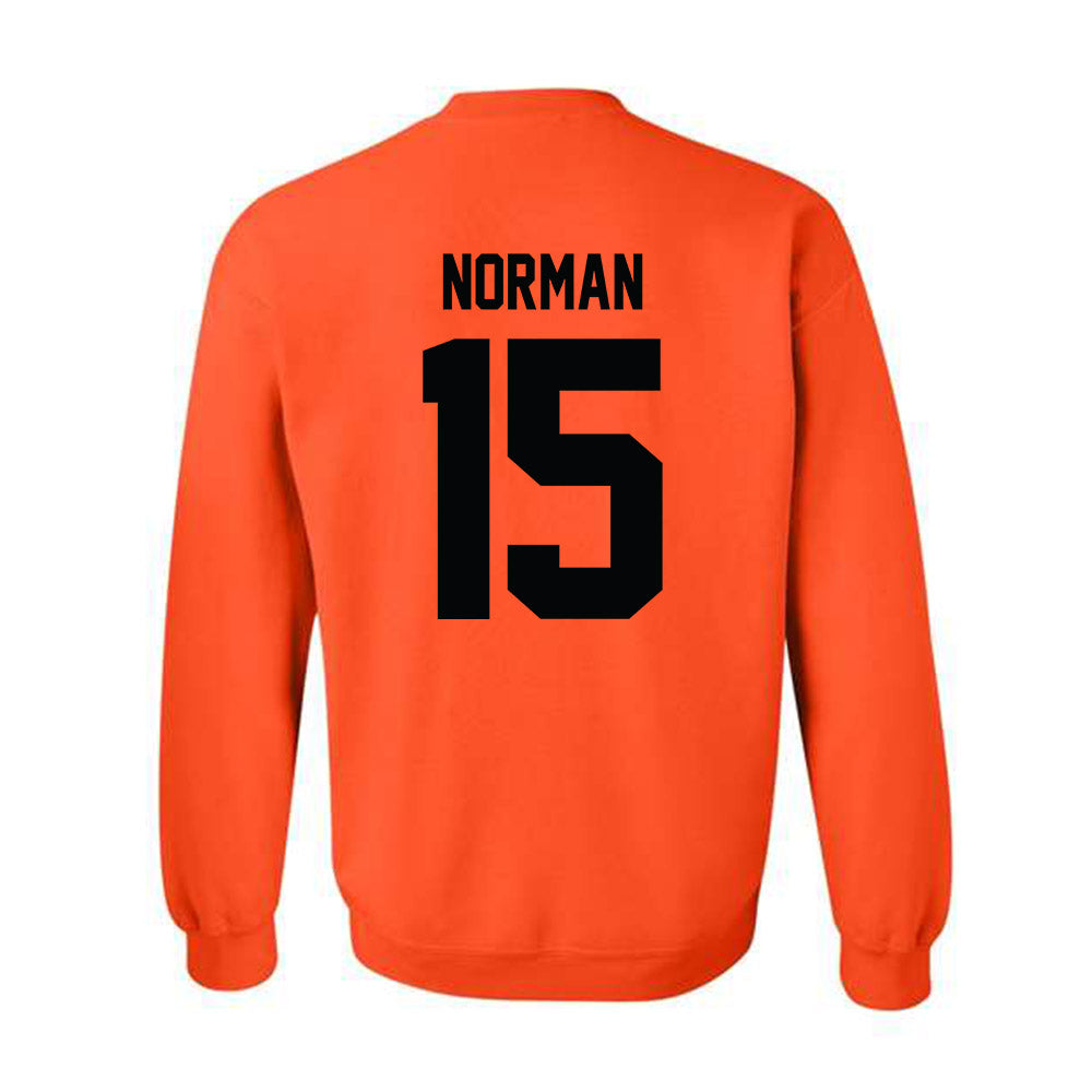 Oklahoma State - NCAA Baseball : Sebastian Norman - Classic Shersey Crewneck Sweatshirt-1
