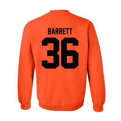 Oklahoma State - NCAA Baseball : Hudson Barrett - Classic Shersey Crewneck Sweatshirt-1