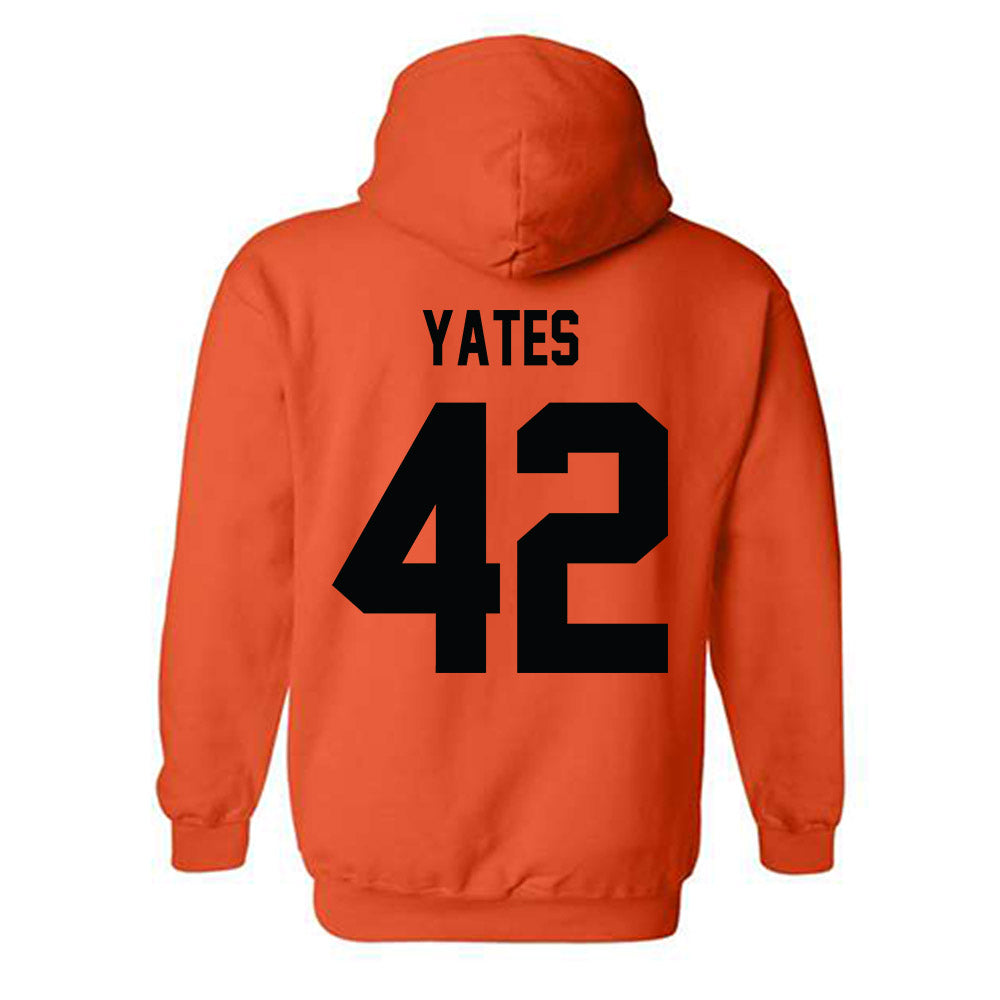 Oklahoma State - NCAA Football : Caden Yates - Classic Shersey Hooded Sweatshirt-1