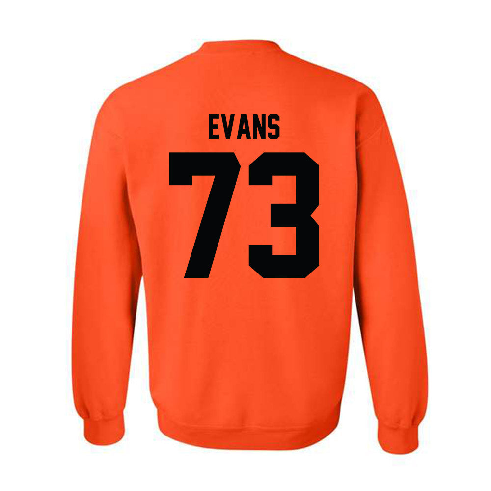 Oklahoma State - NCAA Football : Ja'Qwon Evans - Classic Shersey Crewneck Sweatshirt-1