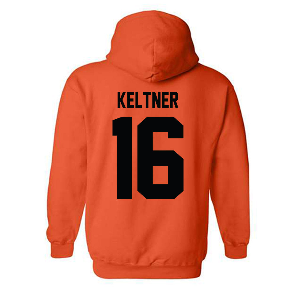 Oklahoma State - NCAA Football : Sam Keltner - Classic Shersey Hooded Sweatshirt-1