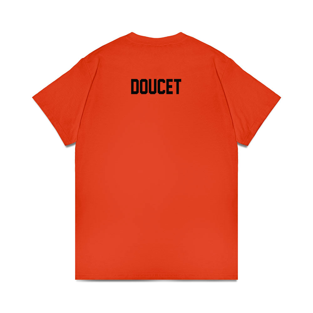 Oklahoma State - NCAA Wrestling : Konner Doucet - Classic Shersey Heavy Cotton™ T-Shirt-1