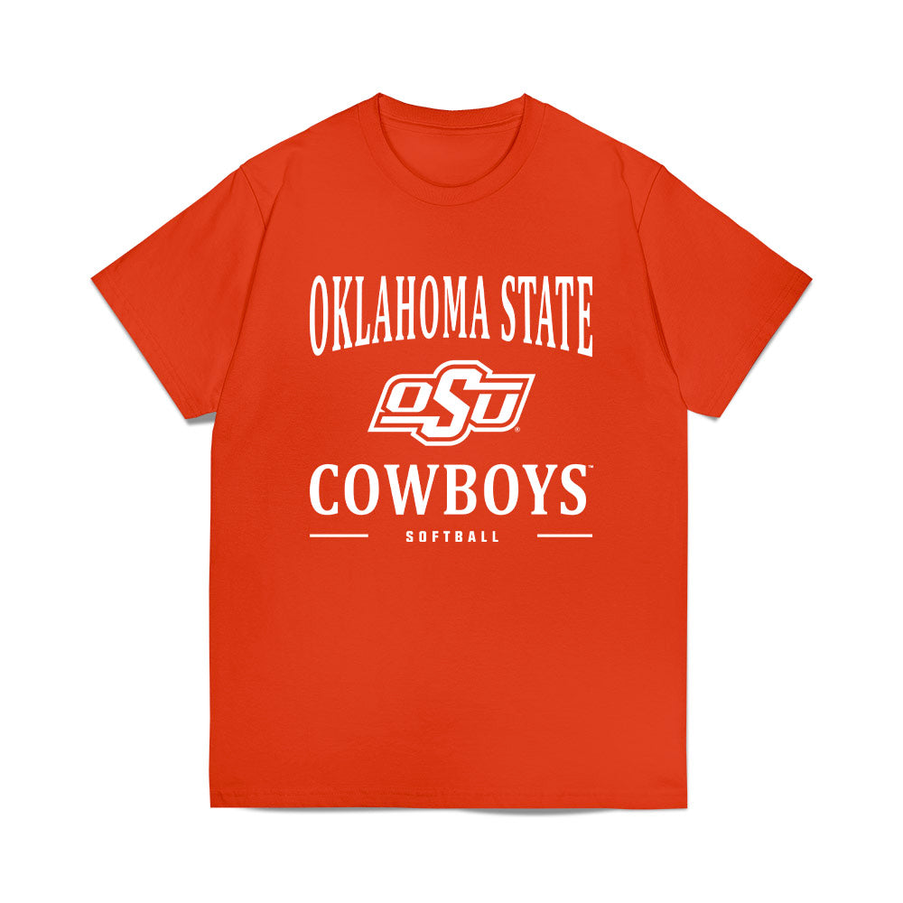 Oklahoma State - NCAA Softball : Preslee Downing - Classic Shersey Heavy Cotton™ T-Shirt-0