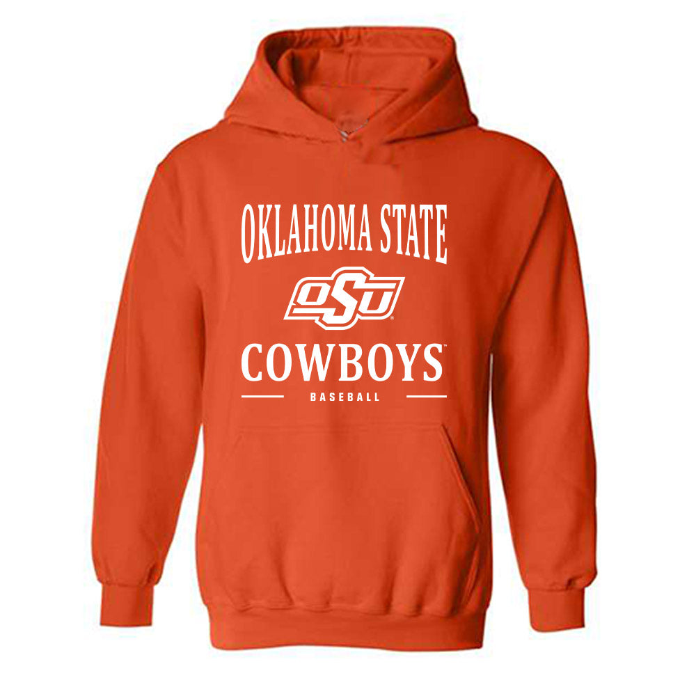 Oklahoma State - NCAA Baseball : Aidan Meola - Classic Shersey Hooded Sweatshirt-0